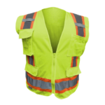 Chaleco con reflejantes 3M con bolsa portable