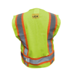 Chaleco con reflejantes 3M con bolsa portable