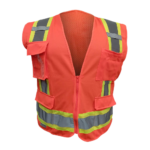 Chaleco con reflejantes 3M con bolsa portable